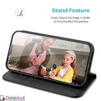 Dux Ducis Hivo odinis dėklas - juodas (Apple Iphone 16e/Iphone 17e) Dux Ducis Hivo odinis dėklas - juodas (Apple Iphone 16e/Iphone 17e)